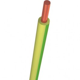 Nexans VD-draad groen/geel ECA 2,5 mm 100 meter doos