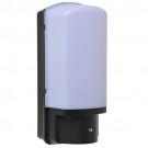 Buitenlamp Wandarmatuur Sens Zwart E27 met licht/donker sensor