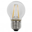 Glow LED lamp Filament Kogel 4W - E27 2700K G45 470lm ND (vervangt 40w)