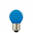 Glow LED Partylights Kogel 1W E27 Blauw - in & outdoor